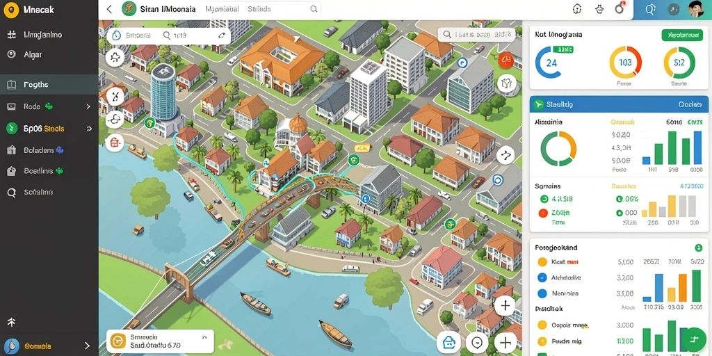 Tangkapan layar menampilkan fitur interaksi sosial dalam game.