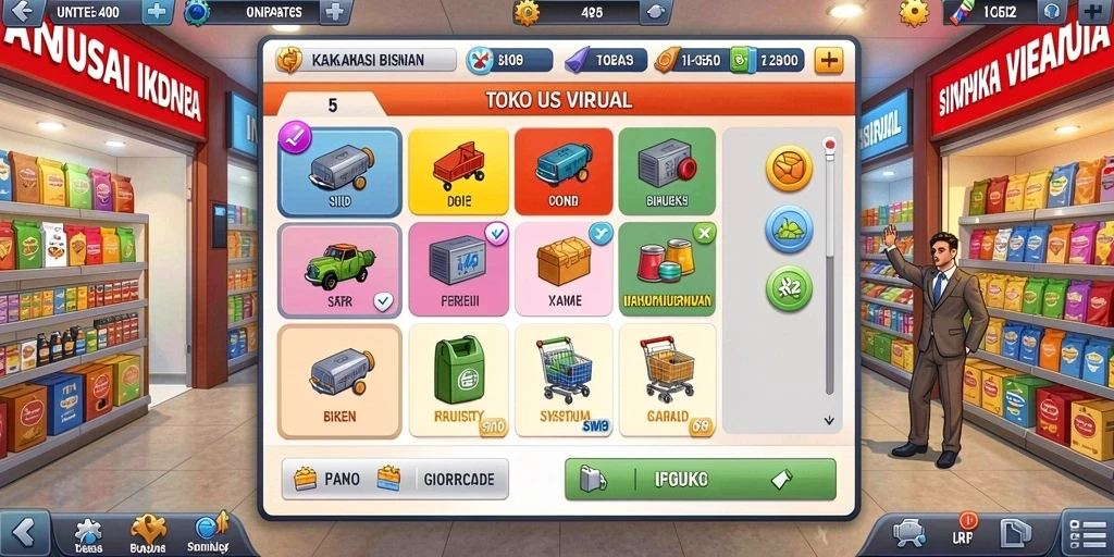 Tangkapan layar mengekspresikan suasana dunia game yang menawan.