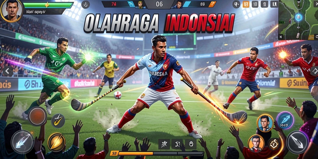 Tangkapan layar dari mode multiplayer yang seru.
