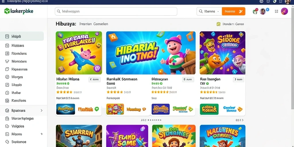 Screenshot menampilkan momen aksi seru dalam permainan.