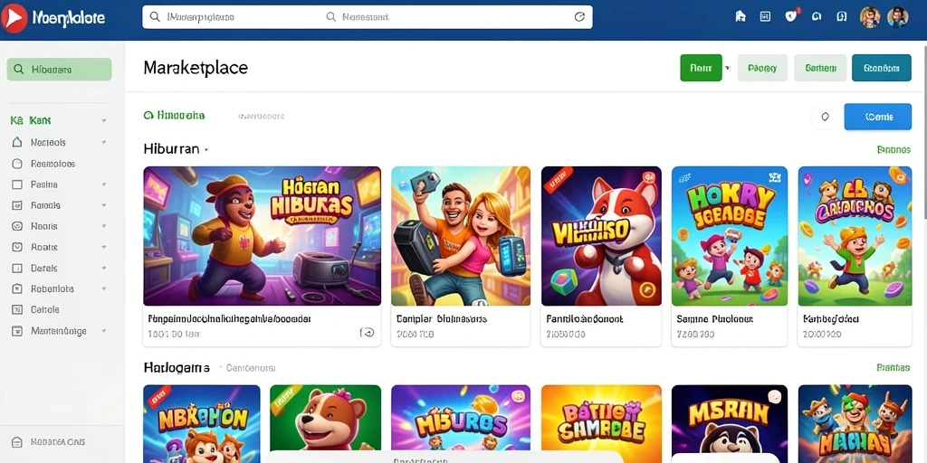 Halaman promosi dengan tawaran menarik.