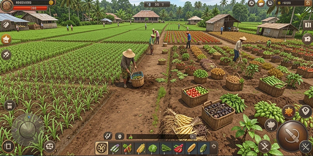 Menunjukkan momen seru saat pemain meraih kemenangan.