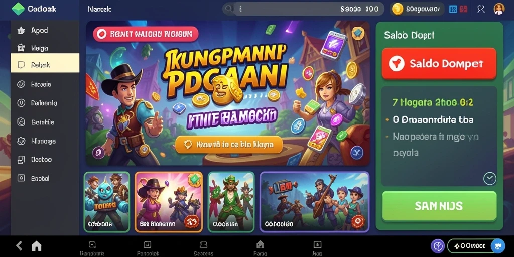 Screenshot fitur interaksi dalam game yang menarik.